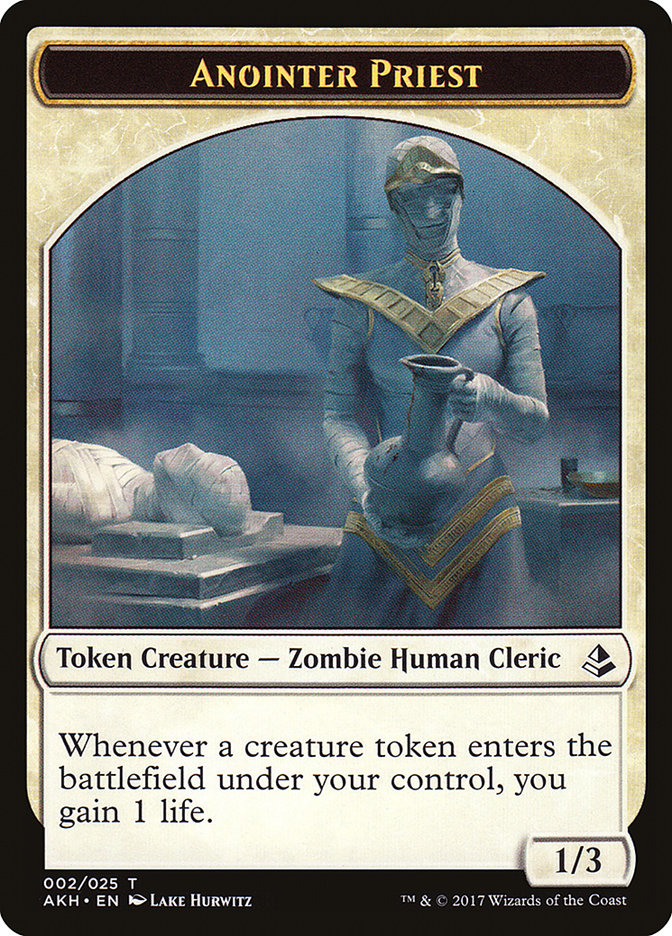 Anointer Priest // Drake Token [Amonkhet Tokens]