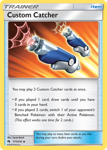 Custom Catcher (171/214) [Sun & Moon: Lost Thunder]