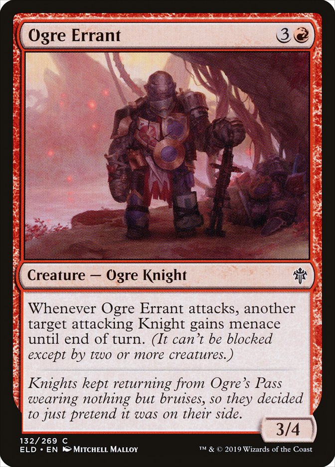 Ogre Errant [Throne of Eldraine] (ELD 132)
