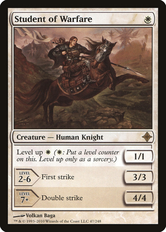 Student of Warfare [Rise of the Eldrazi] (ROE 47)
