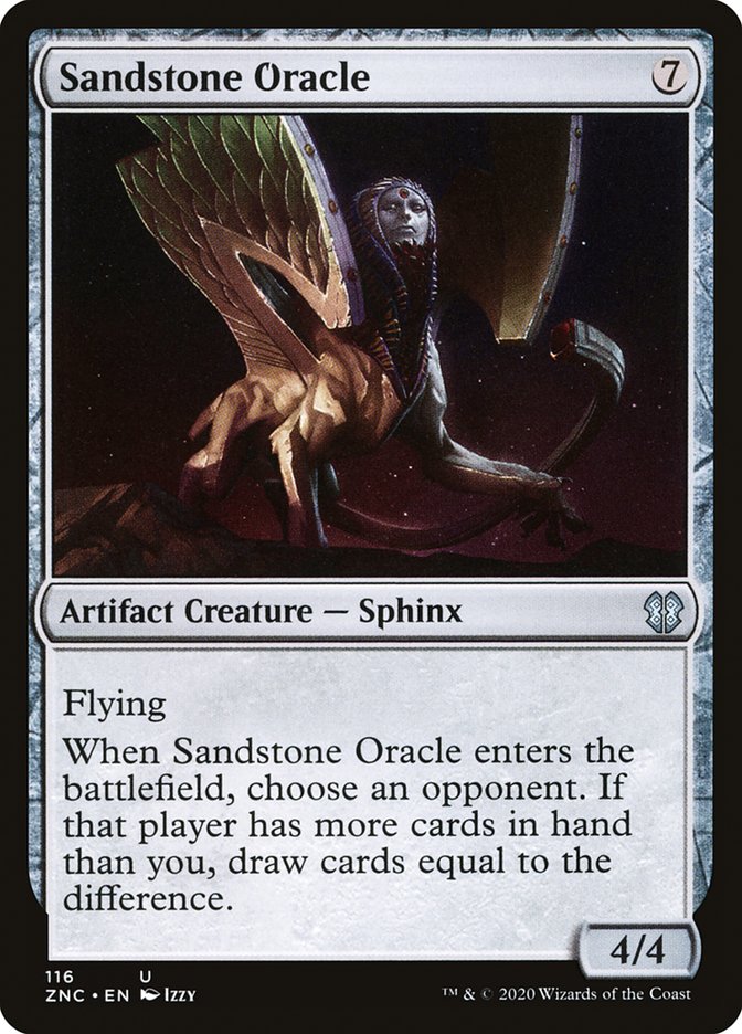 Sandstone Oracle [Zendikar Rising Commander] (ZNC 116)