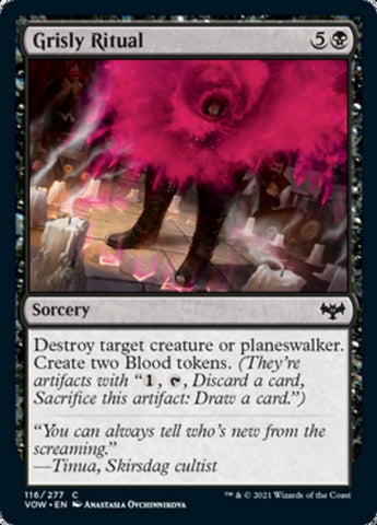 Grisly Ritual [Innistrad: Crimson Vow] (VOW 116)
