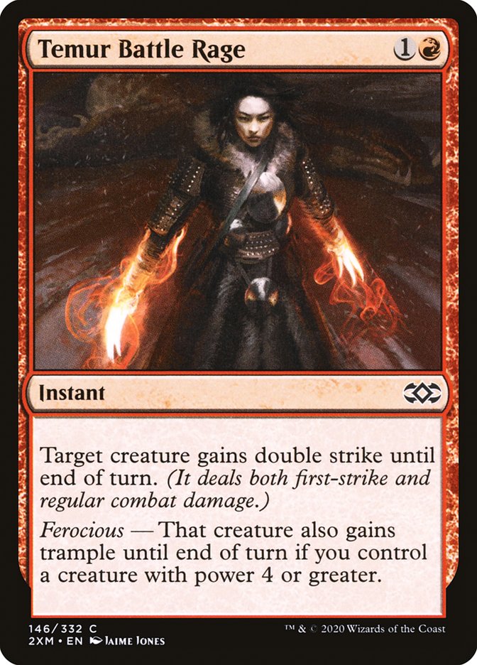 Temur Battle Rage [Double Masters] (2XM 146)