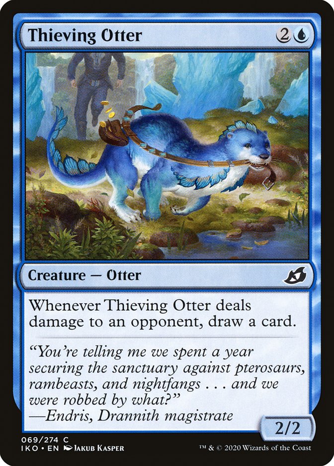 Thieving Otter [Ikoria: Lair of Behemoths] (IKO 69)