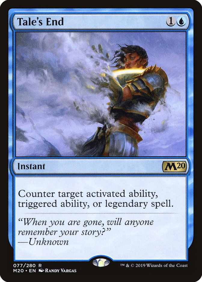 Tale's End [Core Set 2020] (M20 77)