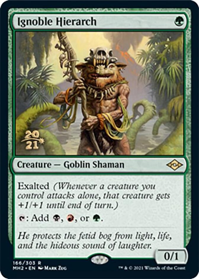 Ignoble Hierarch [Modern Horizons 2 Prerelease Promos] (PMH2 166)