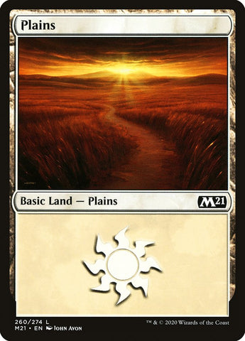 Plains (#260) [Core Set 2021] (M21 260)