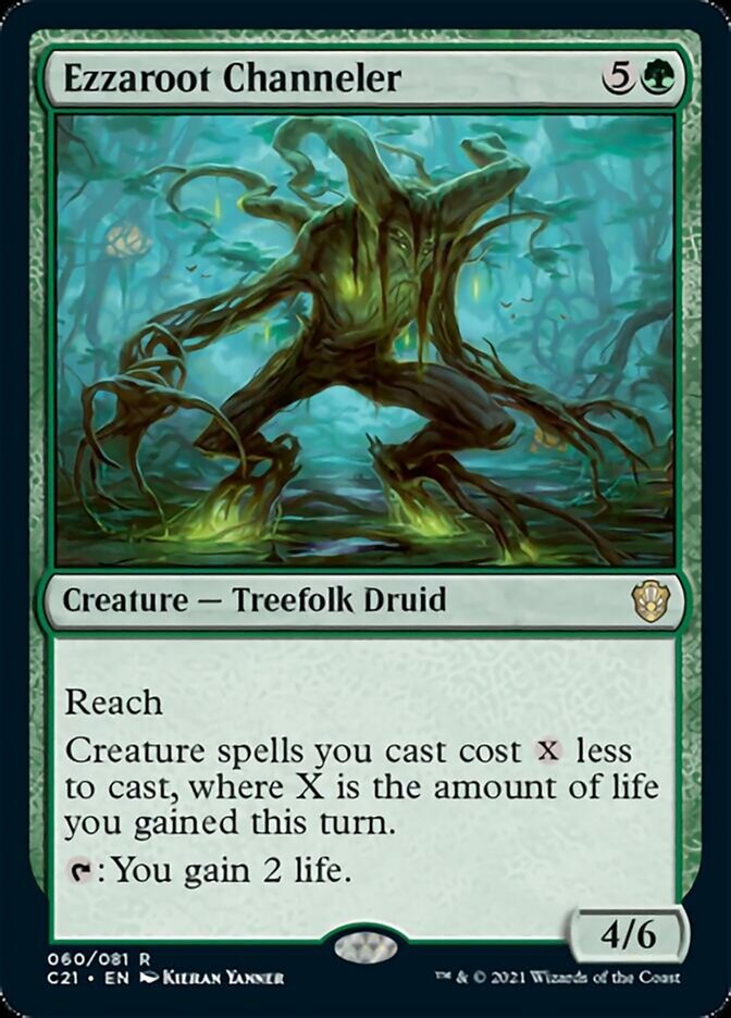 Ezzaroot Channeler [Commander 2021] (C21 60)