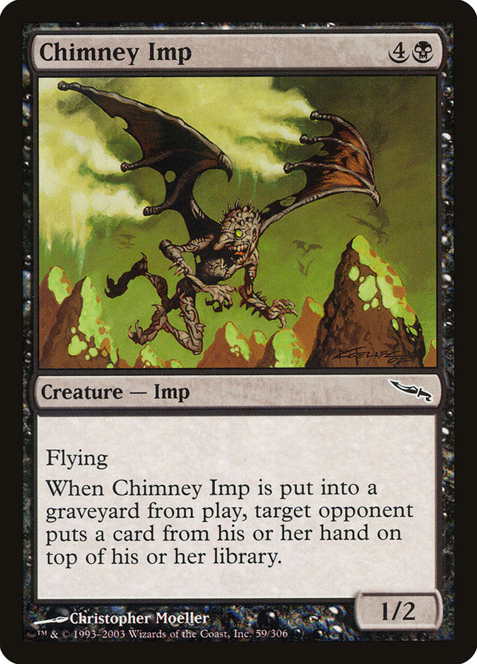 Chimney Imp [Mirrodin] (MRD 59)
