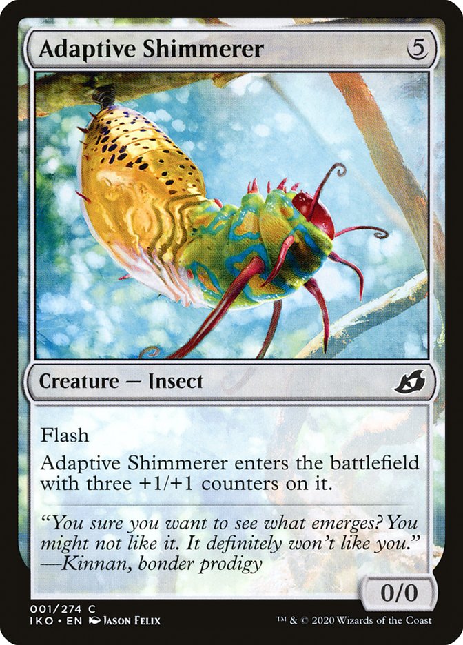 Adaptive Shimmerer [Ikoria: Lair of Behemoths] (IKO 1)