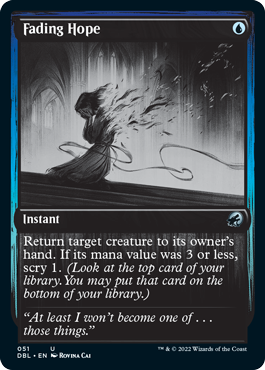 Fading Hope [Innistrad: Double Feature] (DBL 51)