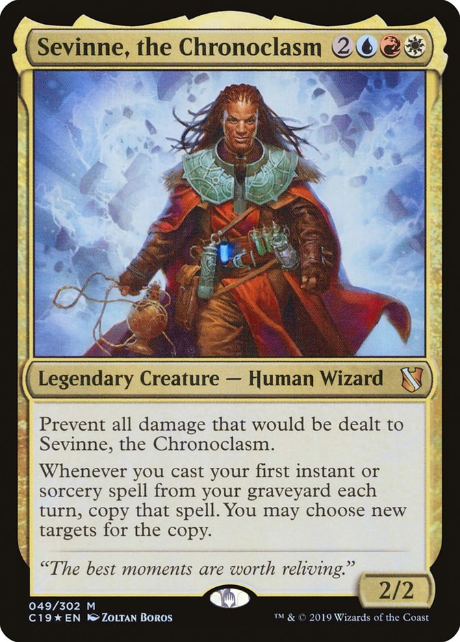 Sevinne, the Chronoclasm [Commander 2019] (C19 49)