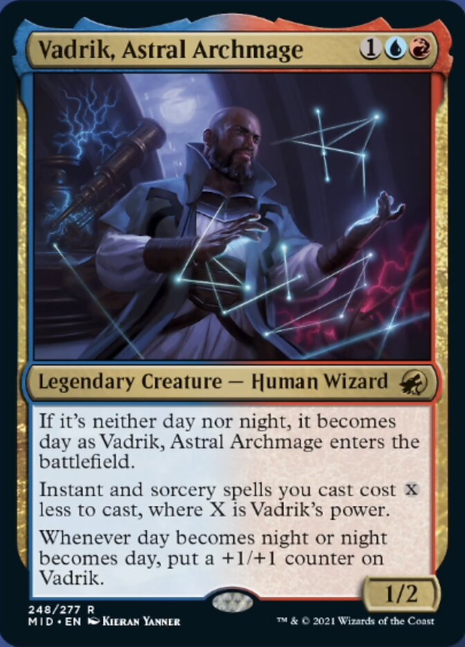 Vadrik, Astral Archmage [Innistrad: Midnight Hunt] (MID 248)