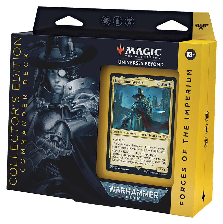 Universes Beyond: Warhammer 40,000 - Commander Deck (Forces of the Imperium - Collector's Edition) Pre-order