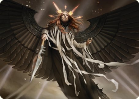 Angel of Suffering Art Card [Streets of New Capenna Art Series] (ASNC 16)
