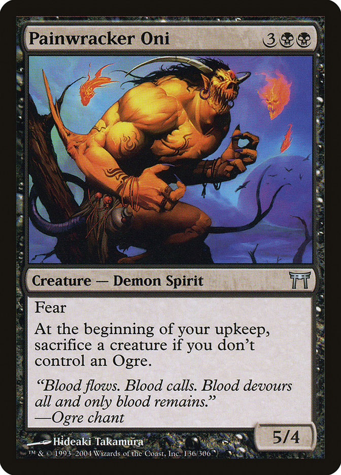 Painwracker Oni [Champions of Kamigawa] (CHK 136)