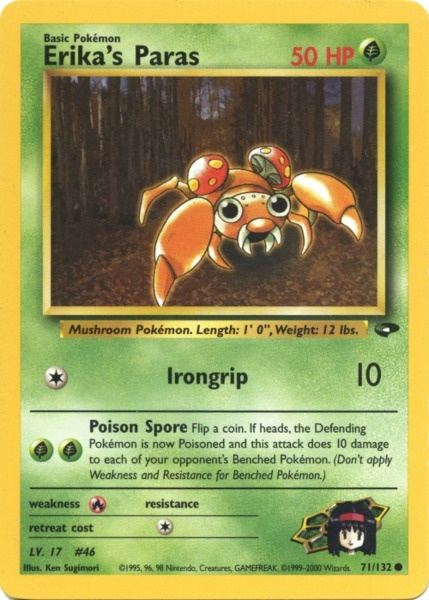 Erika's Paras (71/132) [Gym Challenge]