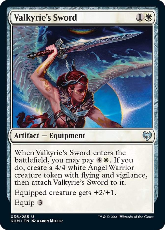 Valkyrie's Sword [Kaldheim] (KHM 36)