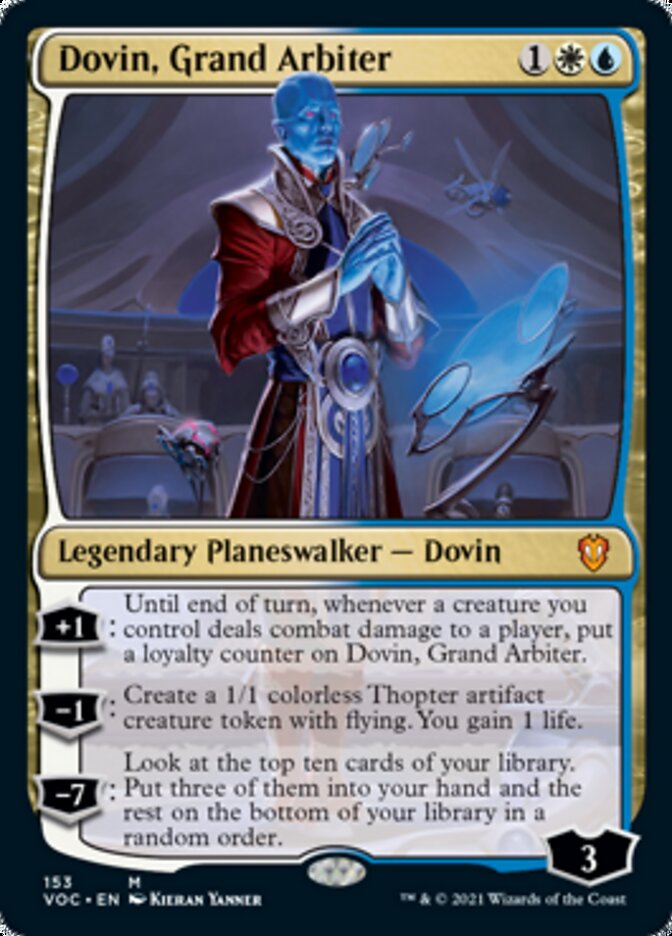 Dovin, Grand Arbiter [Innistrad: Crimson Vow Commander] (VOC 153)