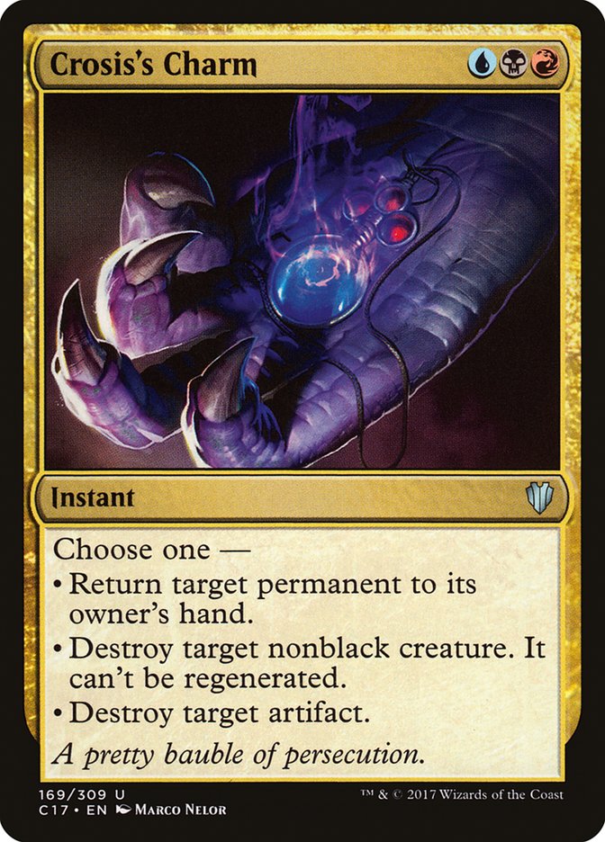 Crosis's Charm [Commander 2017] (C17 169)