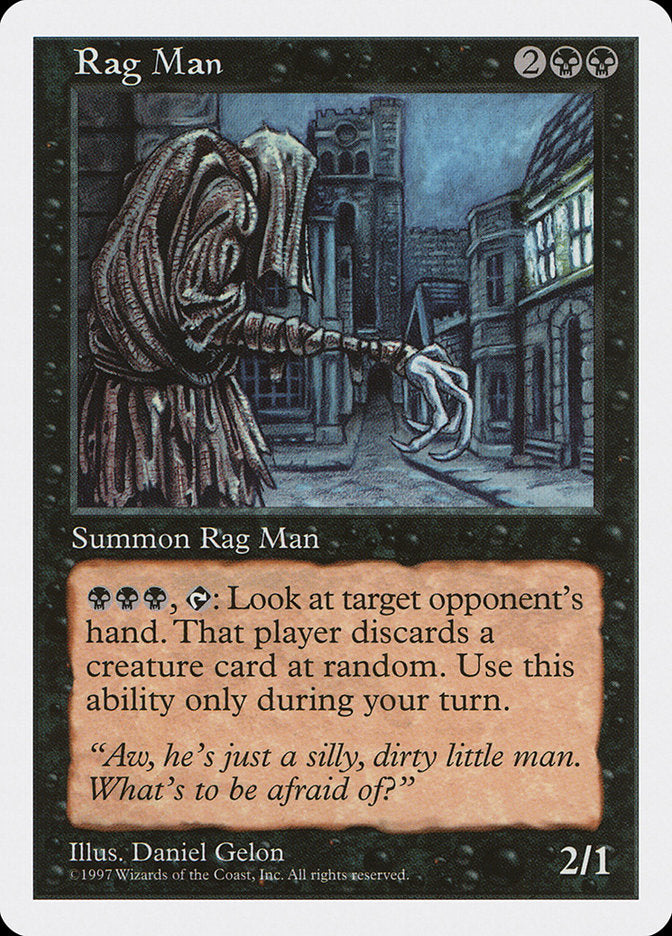 Rag Man [Fifth Edition] (5ED 190)