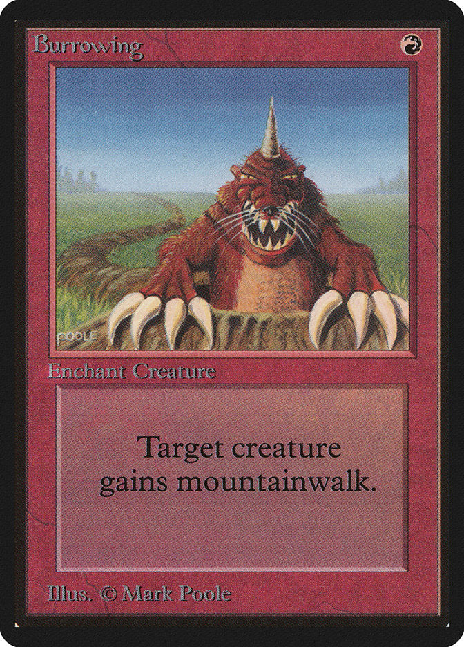 Burrowing [Limited Edition Beta] (LEB 139)