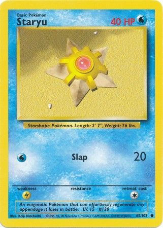 Staryu (65/102) [Base Set]