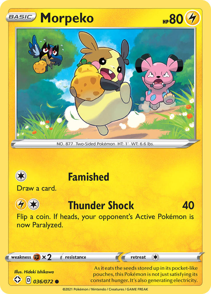 Morpeko (36/72) [Sword & Shield: Shining Fates]