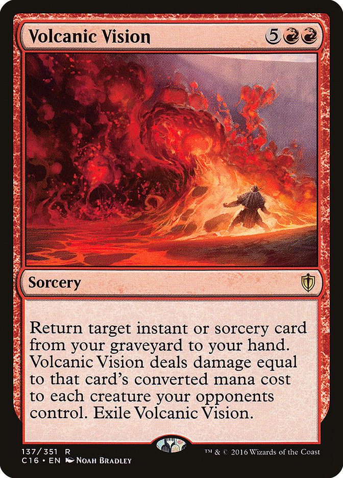Volcanic Vision [Commander 2016] (C16 137)