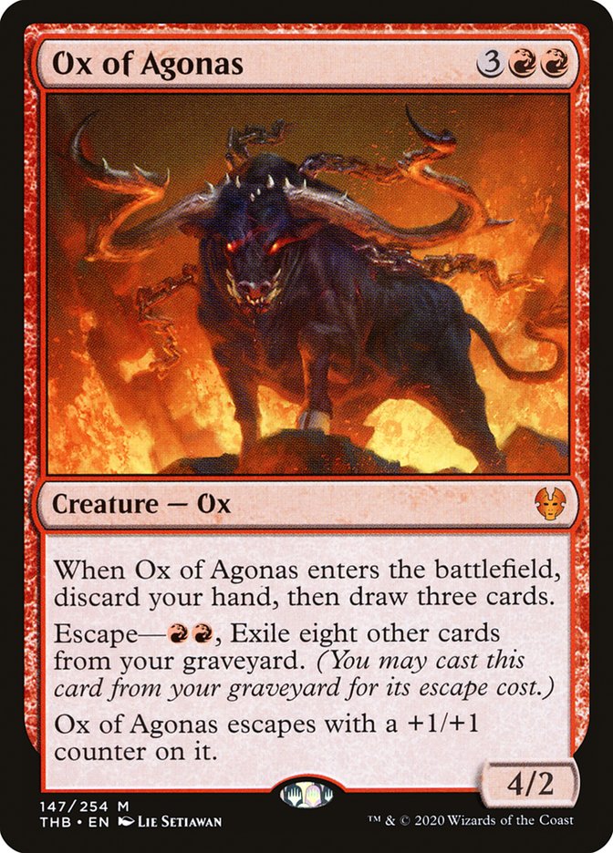 Ox of Agonas [Theros Beyond Death] (THB 147)