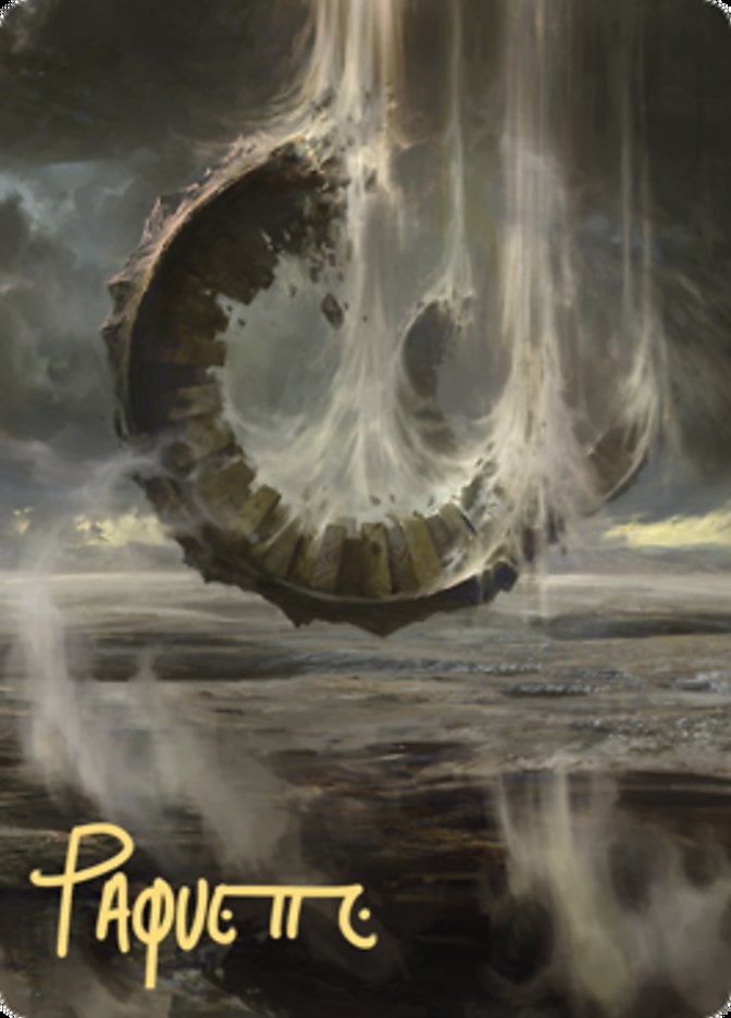 Wasteland // Wasteland (Art Series) [Zendikar Rising Art Series] (AZNR 36)