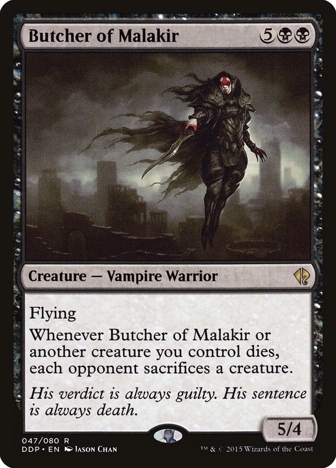 Butcher of Malakir [Duel Decks: Zendikar vs. Eldrazi] (DDP 47)