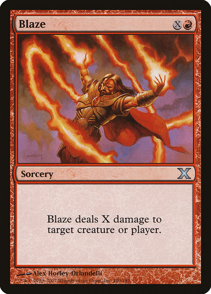 Blaze [Tenth Edition] (10E 190)