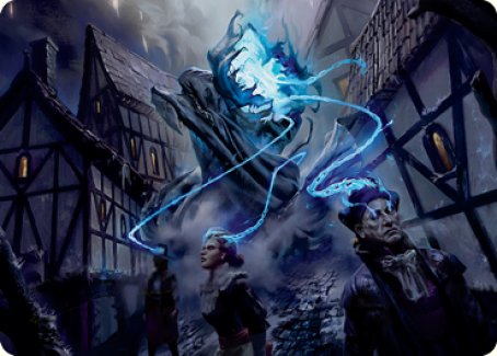 Dreamshackle Geist Art Card [Innistrad: Crimson Vow Art Series] (AVOW 22)