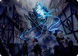 Dreamshackle Geist Art Card [Innistrad: Crimson Vow Art Series] (AVOW 22)