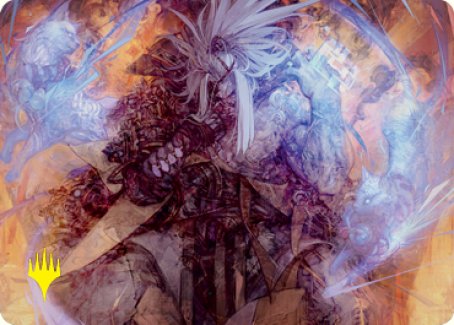 Satoru Umezawa 2 Art Card (Gold-Stamped Signature) [Kamigawa: Neon Dynasty Art Series] (ANEO 74)