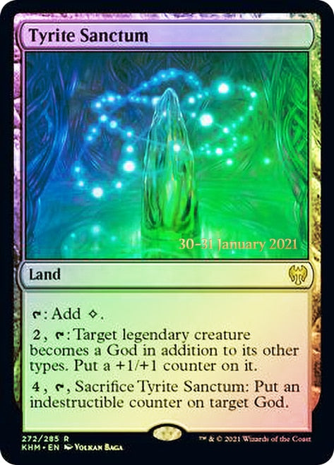 Tyrite Sanctum  [Kaldheim Prerelease Promos] (PKHM 272)