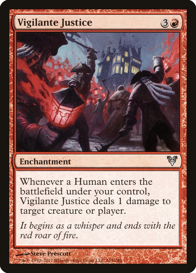 Vigilante Justice [Avacyn Restored] (AVR 165)
