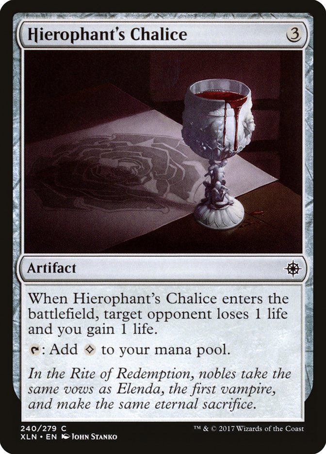 Hierophant's Chalice [Ixalan] (XLN 240)