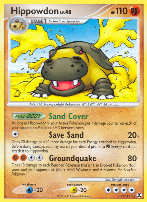 Hippowdon (25/111) [Rising Rivals]