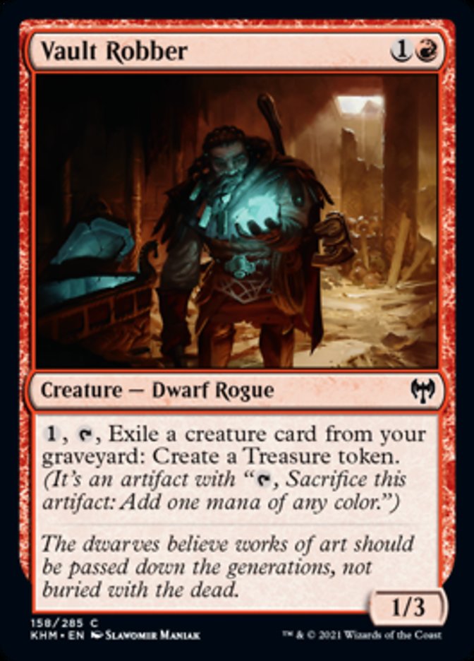 Vault Robber [Kaldheim] (KHM 158)