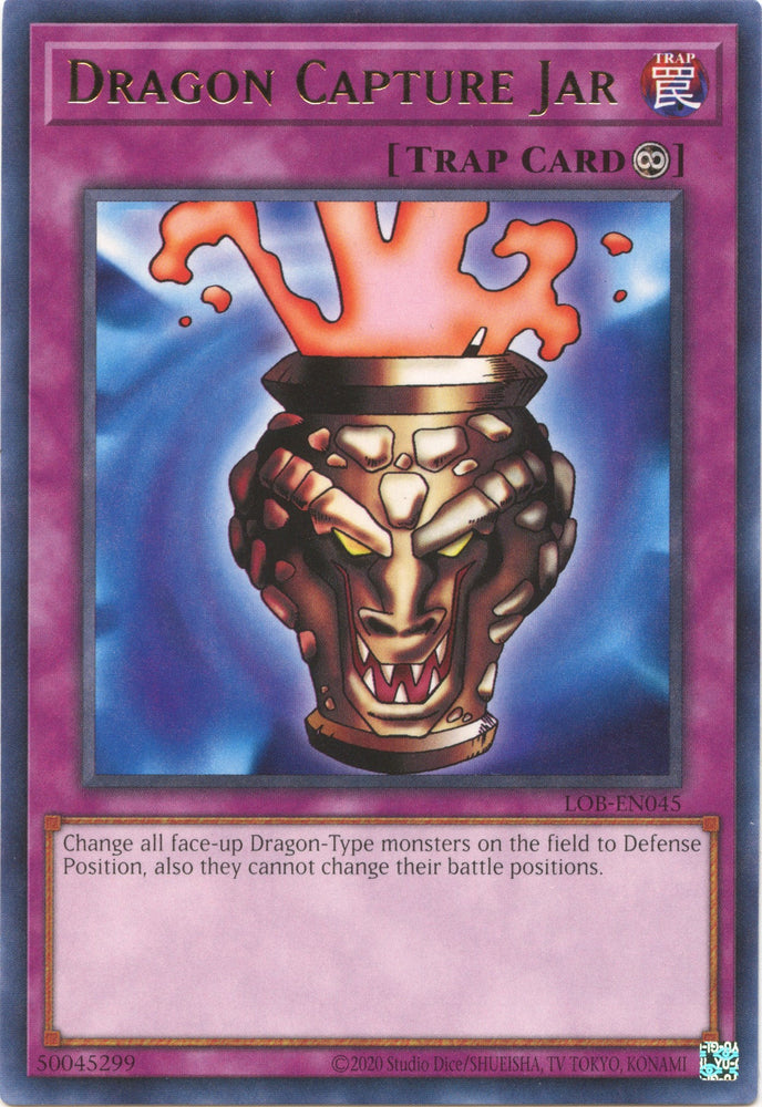Dragon Capture Jar [LOB-EN045] Rare