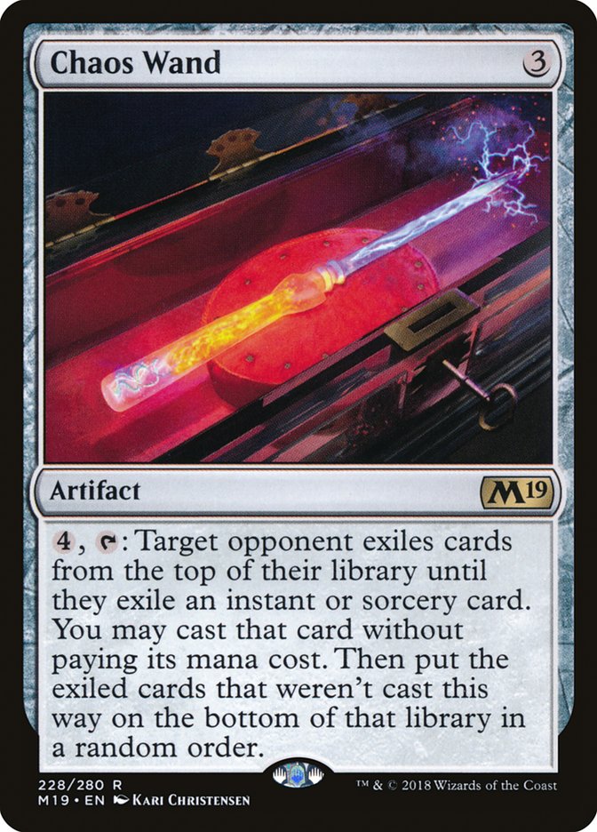 Chaos Wand [Core Set 2019] (M19 228)
