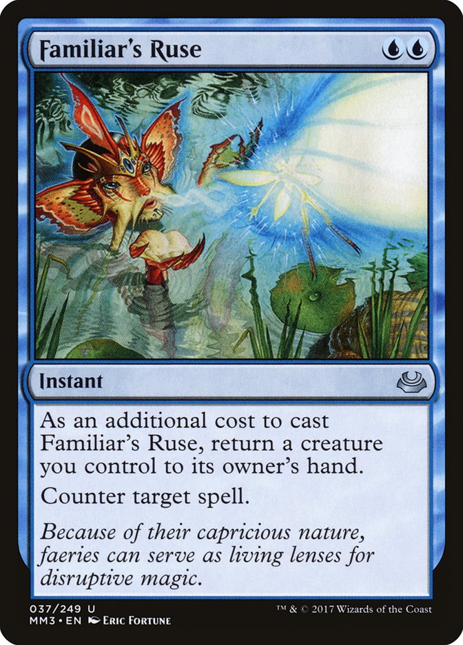 Familiar's Ruse [Modern Masters 2017] (MM3 37)