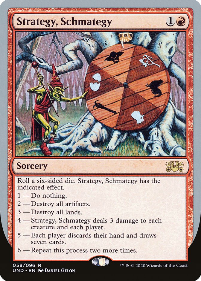 Strategy, Schmategy [Unsanctioned] (UND 58)