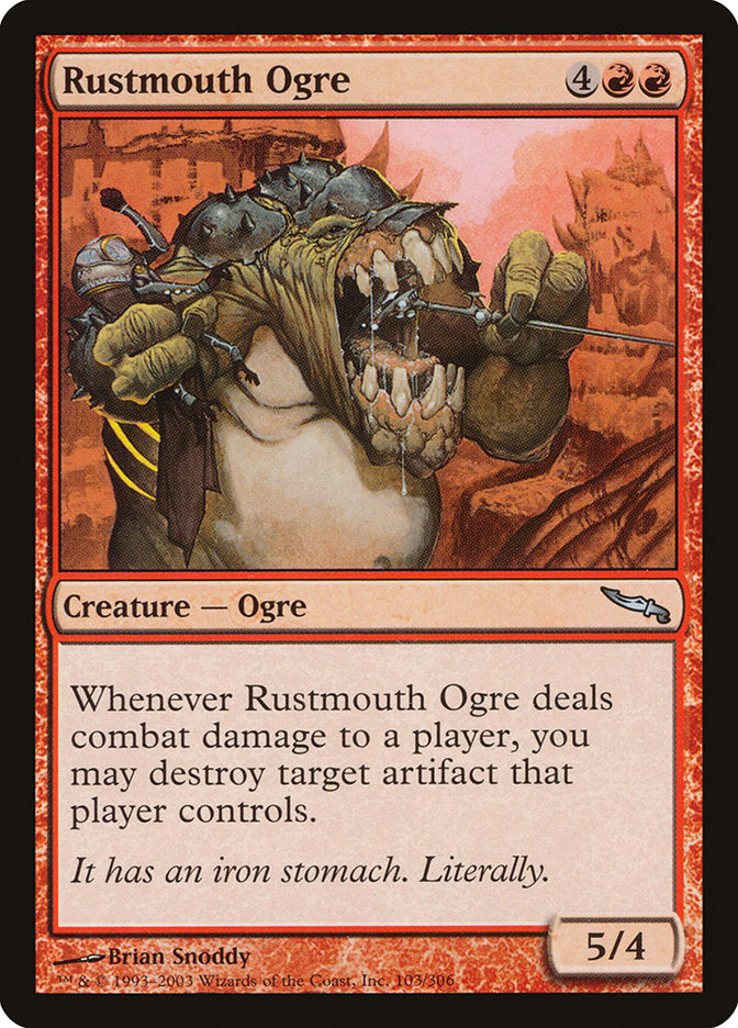 Rustmouth Ogre [Mirrodin] (MRD 103)