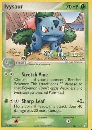 Ivysaur (Prerelease Promo) (35/100) [Nintendo: Black Star Promos]