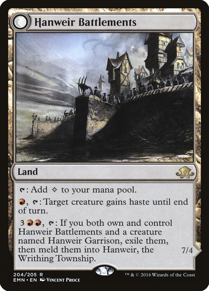 Hanweir Battlements [Eldritch Moon] (EMN 204)