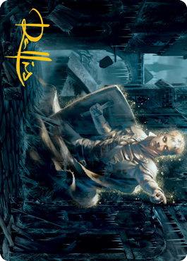 Dennick, Pious Apparition Art Card (Gold-Stamped Signature) [Innistrad: Midnight Hunt Art Series] (AMID 59)