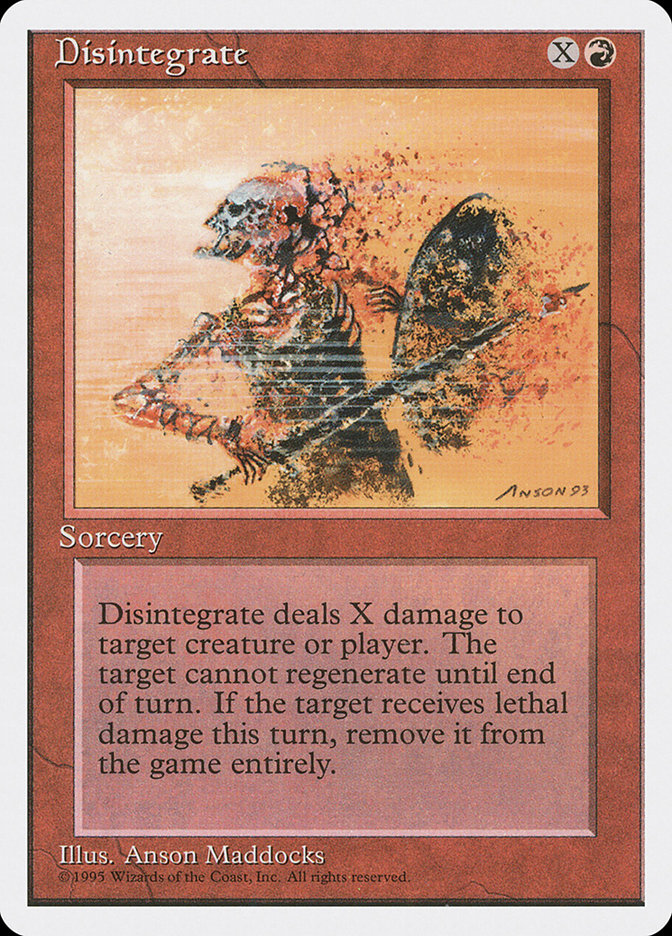 Disintegrate [Fourth Edition] (4ED 185)